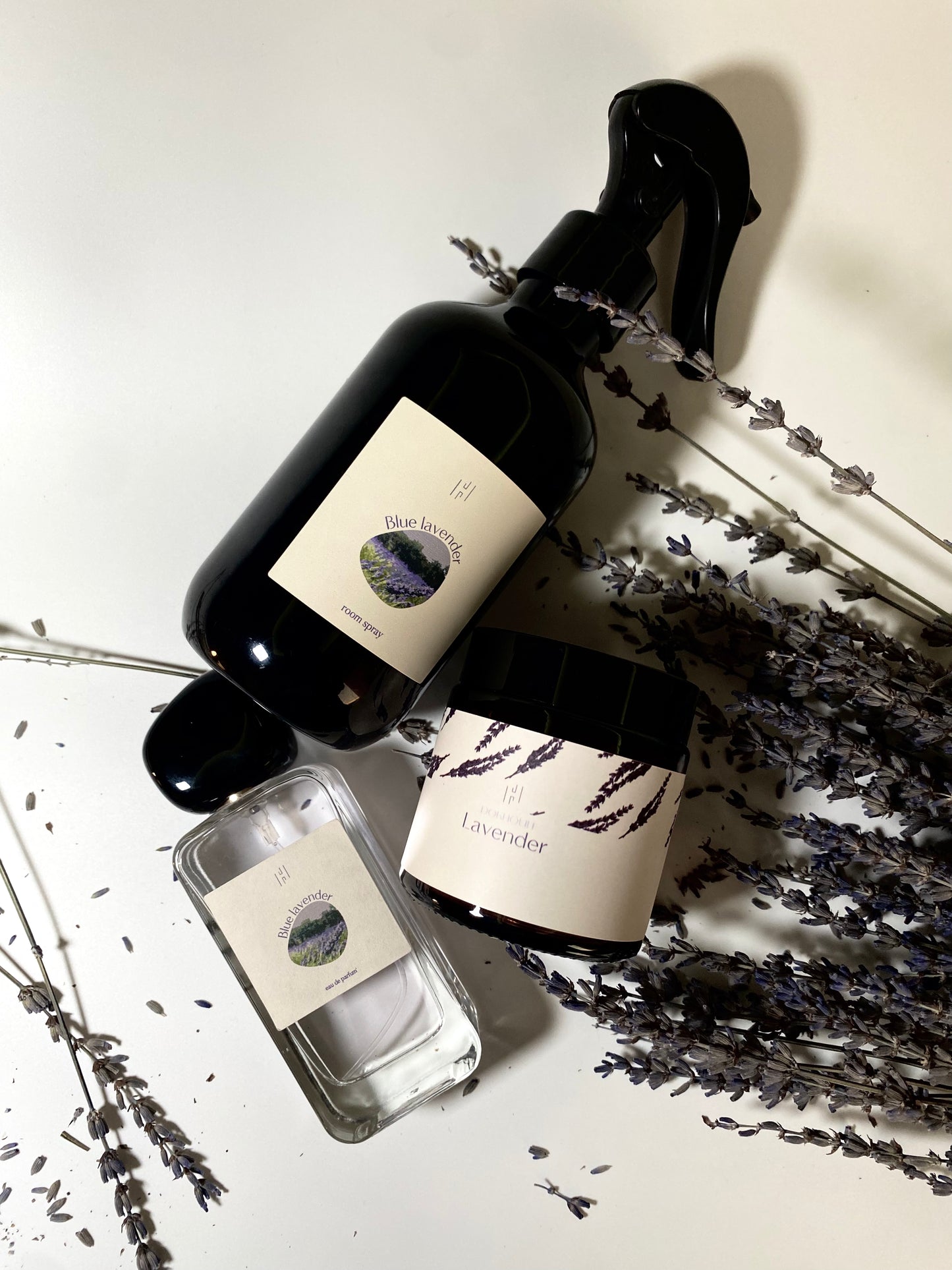 Blue lavender room spray