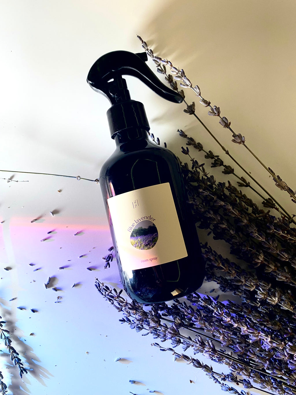 Blue lavender room spray