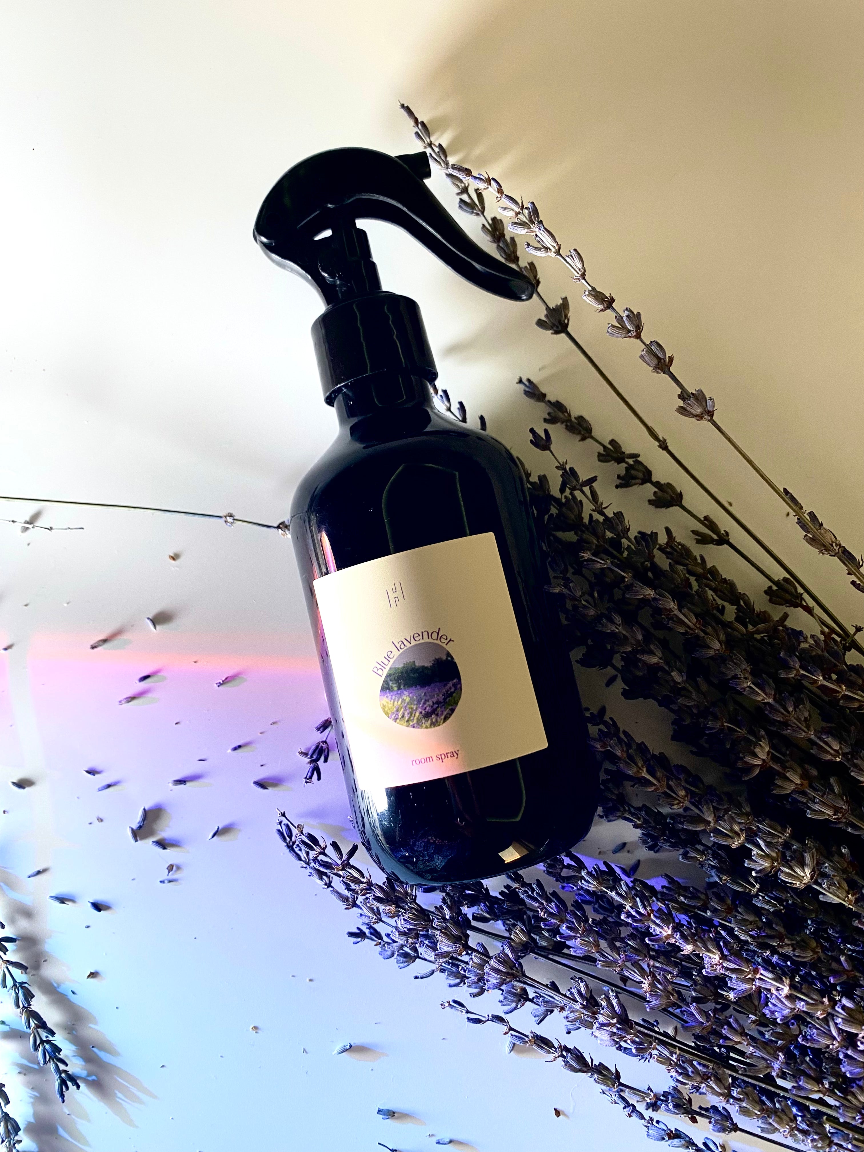 Blue lavender room spray
